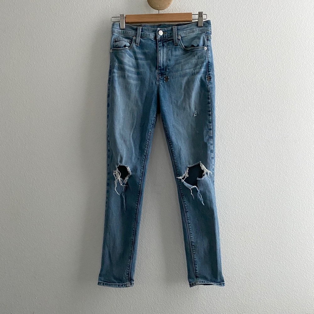 Ksubi Hi & Wasted Crop Jeans in Noncents